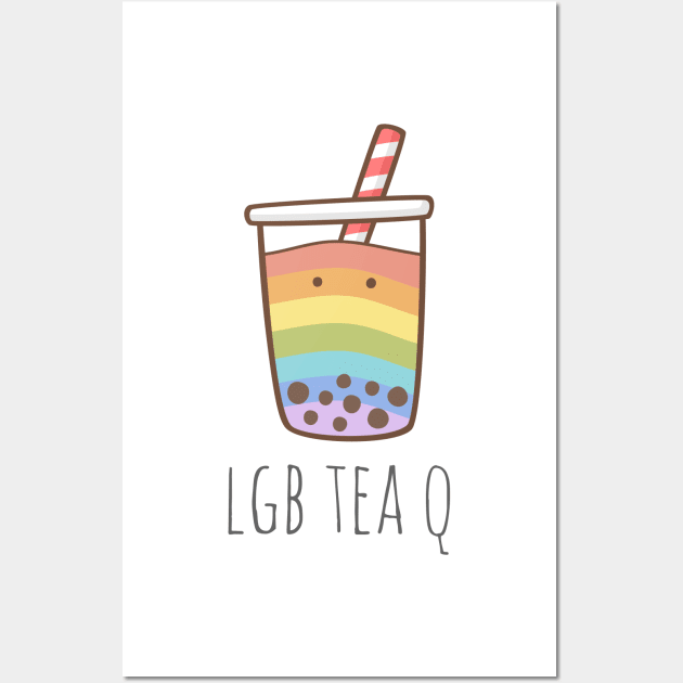 LGB Tea Q Wall Art by myndfart